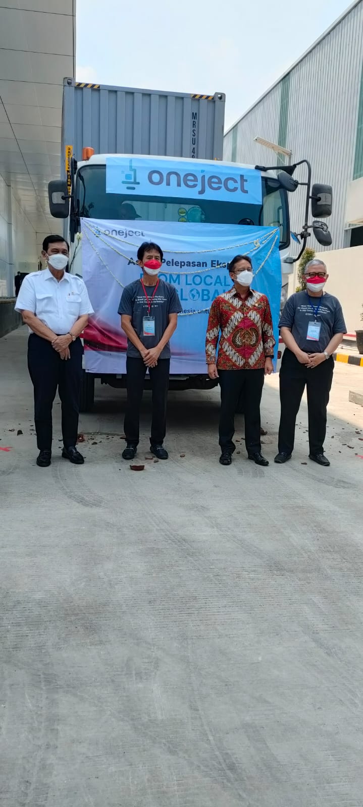 Oneject Indonesia Ekspor Alat Suntik Kebutuhan UNICEF dan Ukraina