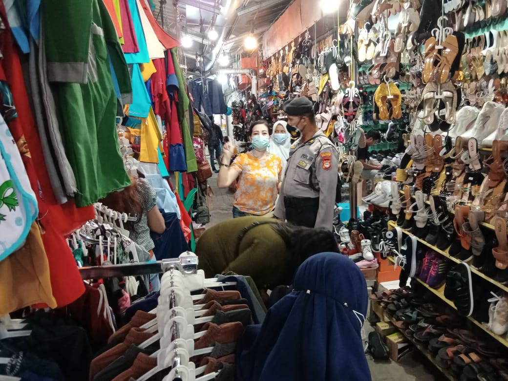 Operasi PPKM dan Penegakan Prokes terus di Gencarkan Polres Pelabuhan Makassar