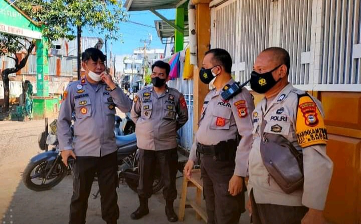 Kapolsek Kontrol Pos Tawuran Kelompok