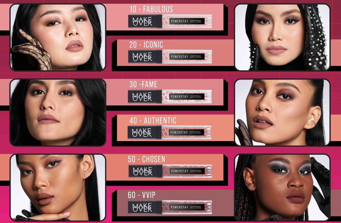 Make Over Rayakan 11 Tahun di Industri Kosmetik  Luncurkan Powerstay Transferproof