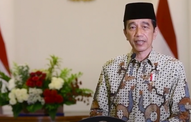 Staf Ahli Bersama Kapolres Ikuti Arahan Presiden