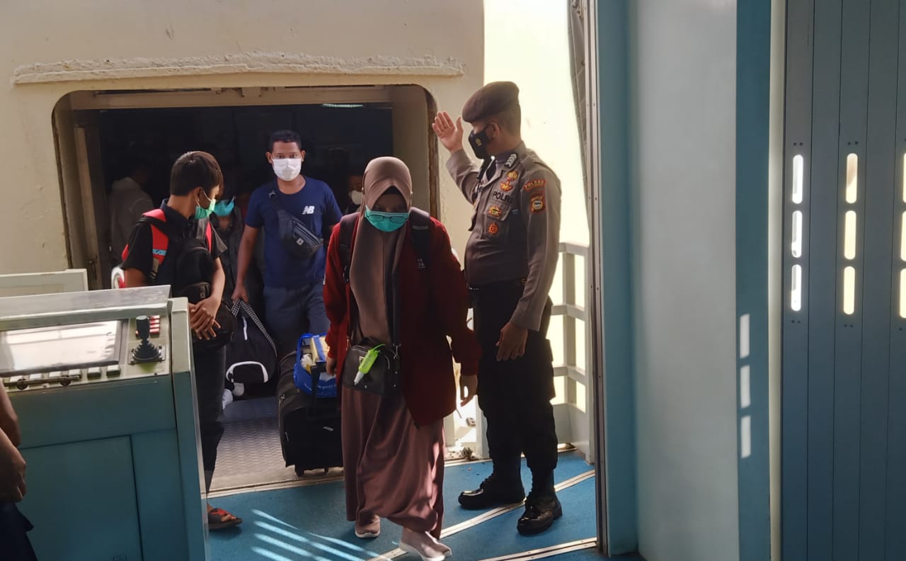 Polsek Soeta rutin berikan Pengamanan di Pelabuhan Makassar