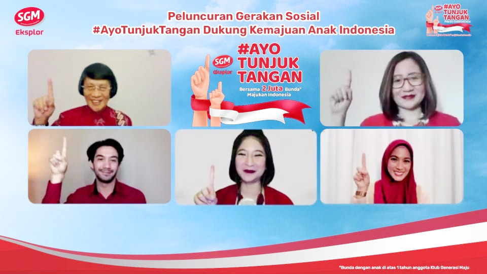 SGM Eksplor Luncurkan Gerakan #AyoTunjukTangan