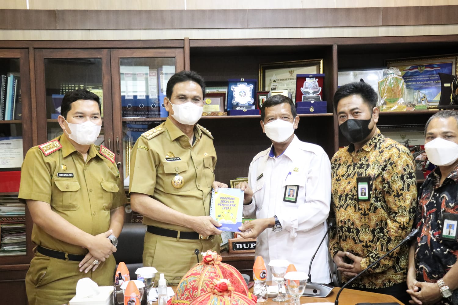 Suardi Teken MoU Sekolah Penggerak