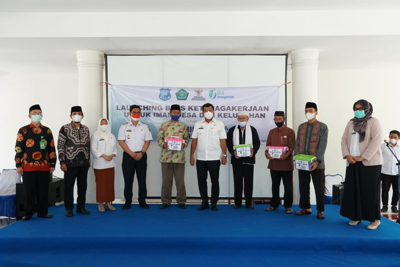 136 Imam Desa Terima BPJS Ketenagakerjaan