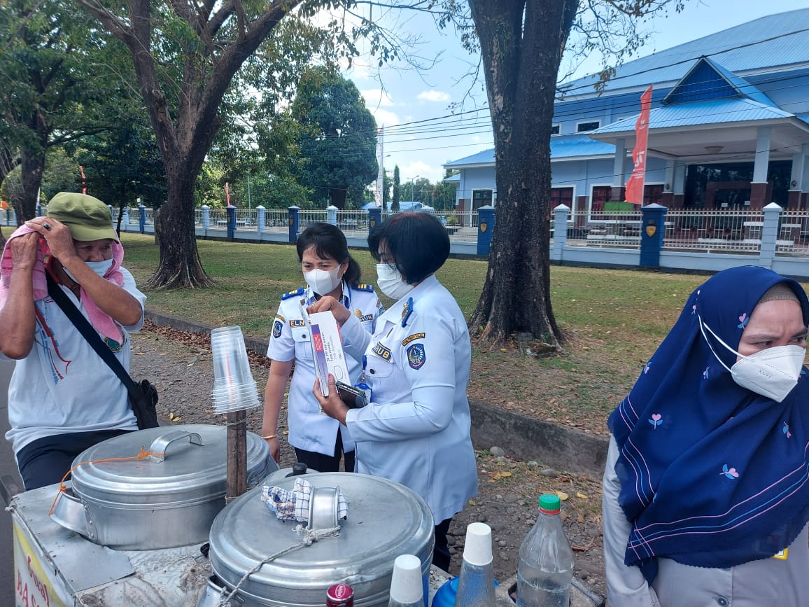Dishub Sulsel Terjunkan Tim Edukasi untuk Tertibkan PKL dan Terapkan Prokes