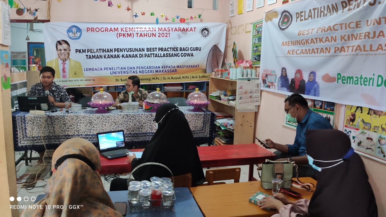 LP2M UNM-K3TK Gelar Pelatihan Penulisan dan Penyusunan Best Practise
