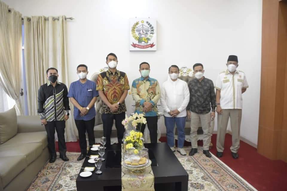Siap Tuan Rumah Porprov 2022, Bupati-Dispora Sinjai Temui Plt Gubernur