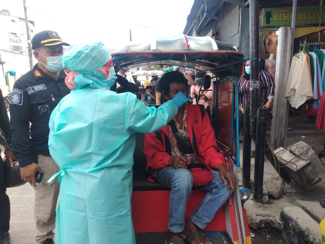 Swab Sasar  Tempat Keramaian