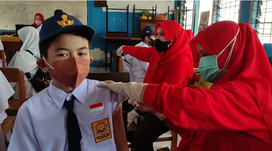Lebih 2.800 Siswa di Bontomarannu Tervaksin