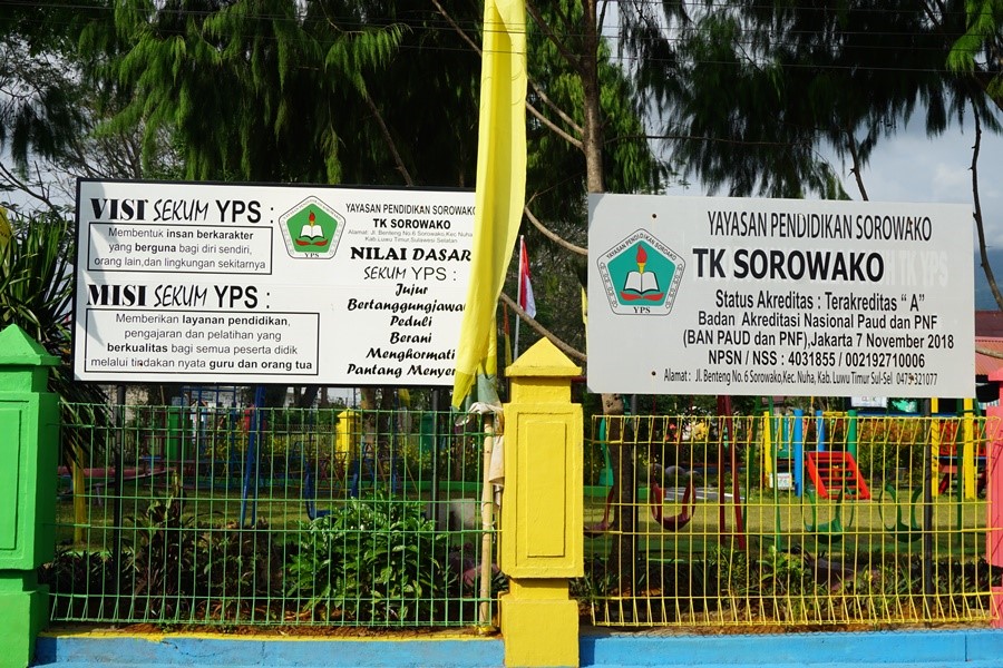 TK Sorowako Jadi Objek Studi Tiru