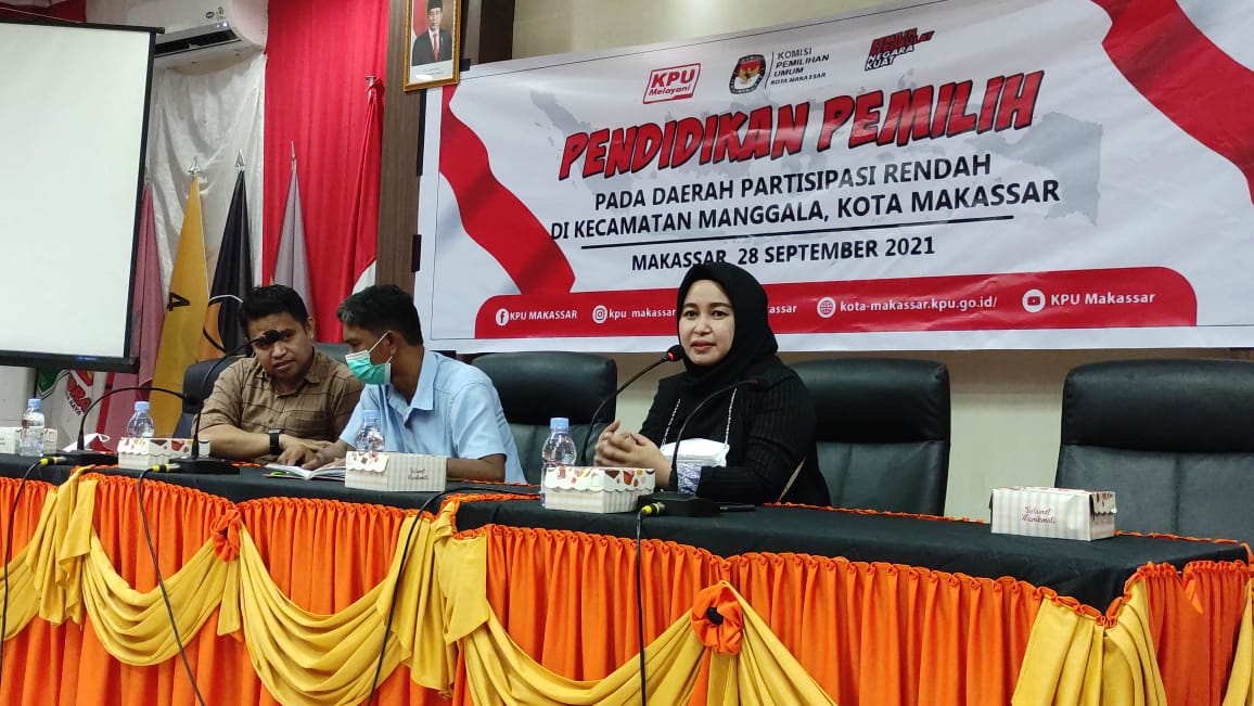 KPU Makassar Berkata Tidak Terhadap Politik Uang
