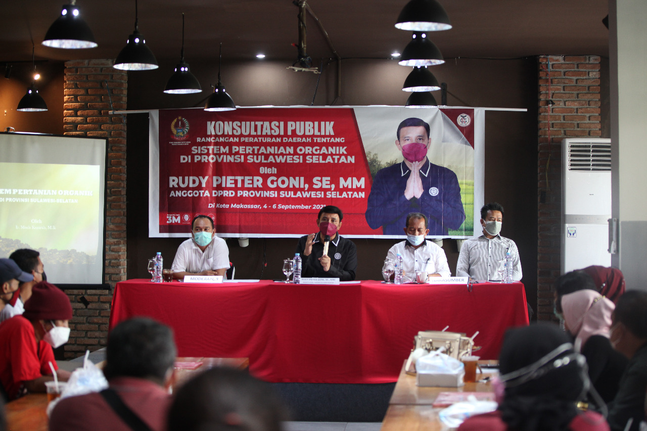 Konsultasi Publik Sistem Pertanian Organik, RPG Sebut Dua Hal Harus Diperhatikan