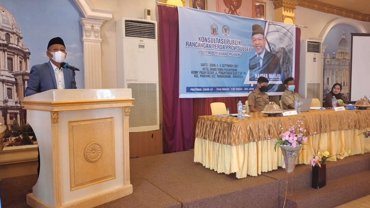 DPRD Sulsel Dorong Petani Terapkan Pertanian Organik