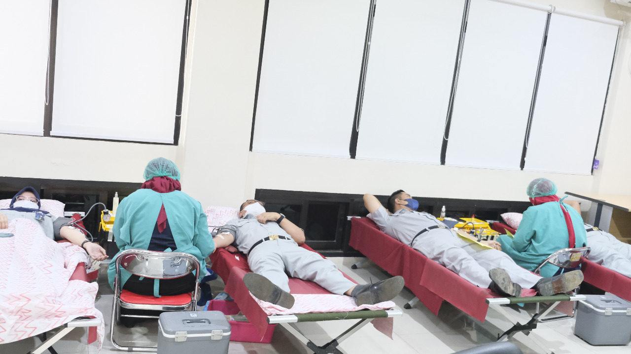 Jasa Raharja Sulsel Adakan Kegiatan Donor Darah