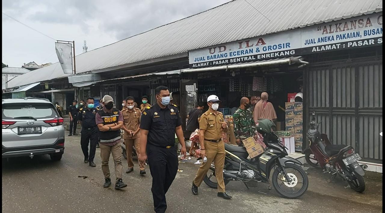 Bea Cukai Operasi Pasar di Enrekang