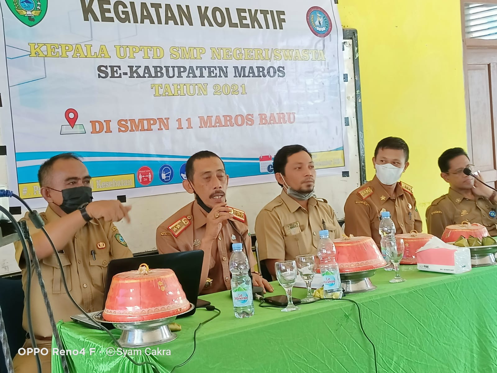 Kepala SMP 9 Terpilih Pimpin MKKS SMP Maros