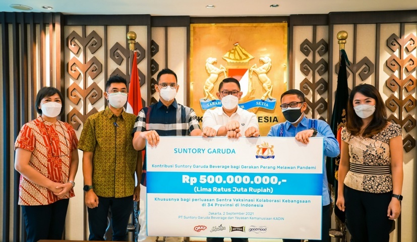 SGB Salurkan Bantuan untuk Percepatan Vaksinasi