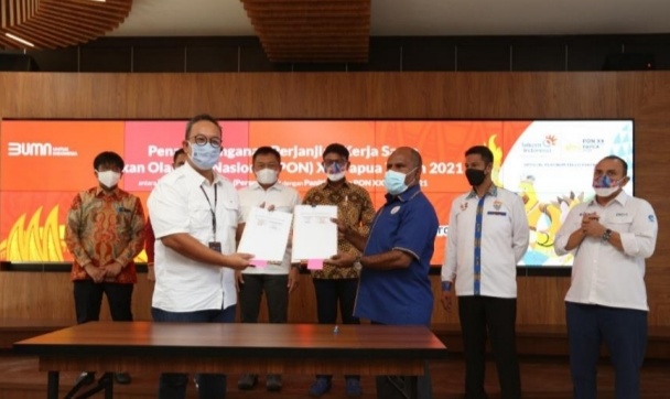 Telkom Siap Sukseskan Penyelenggaraan PON XX Papua 2021