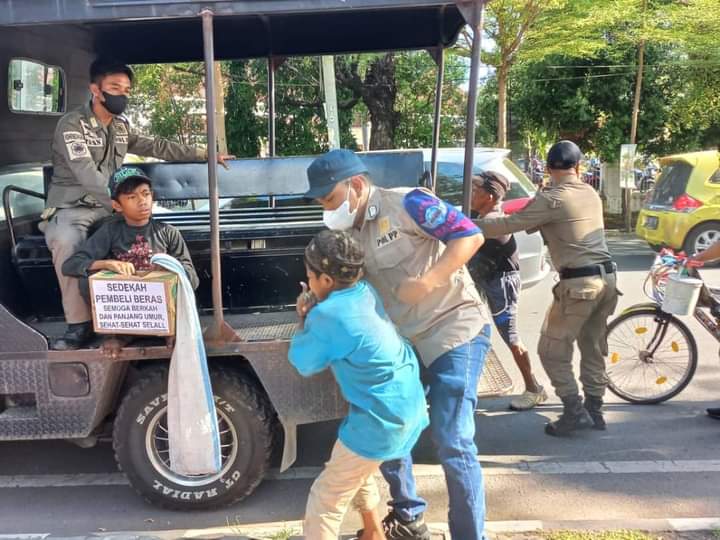 satpol PP memaksimalkan melakukan penertiban terhadap anak jalanan