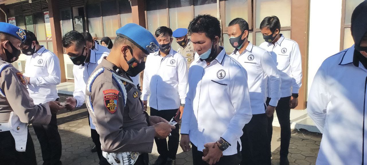 Sipropam Polres Pelabuhan Makassar lakukan Gaktibplin