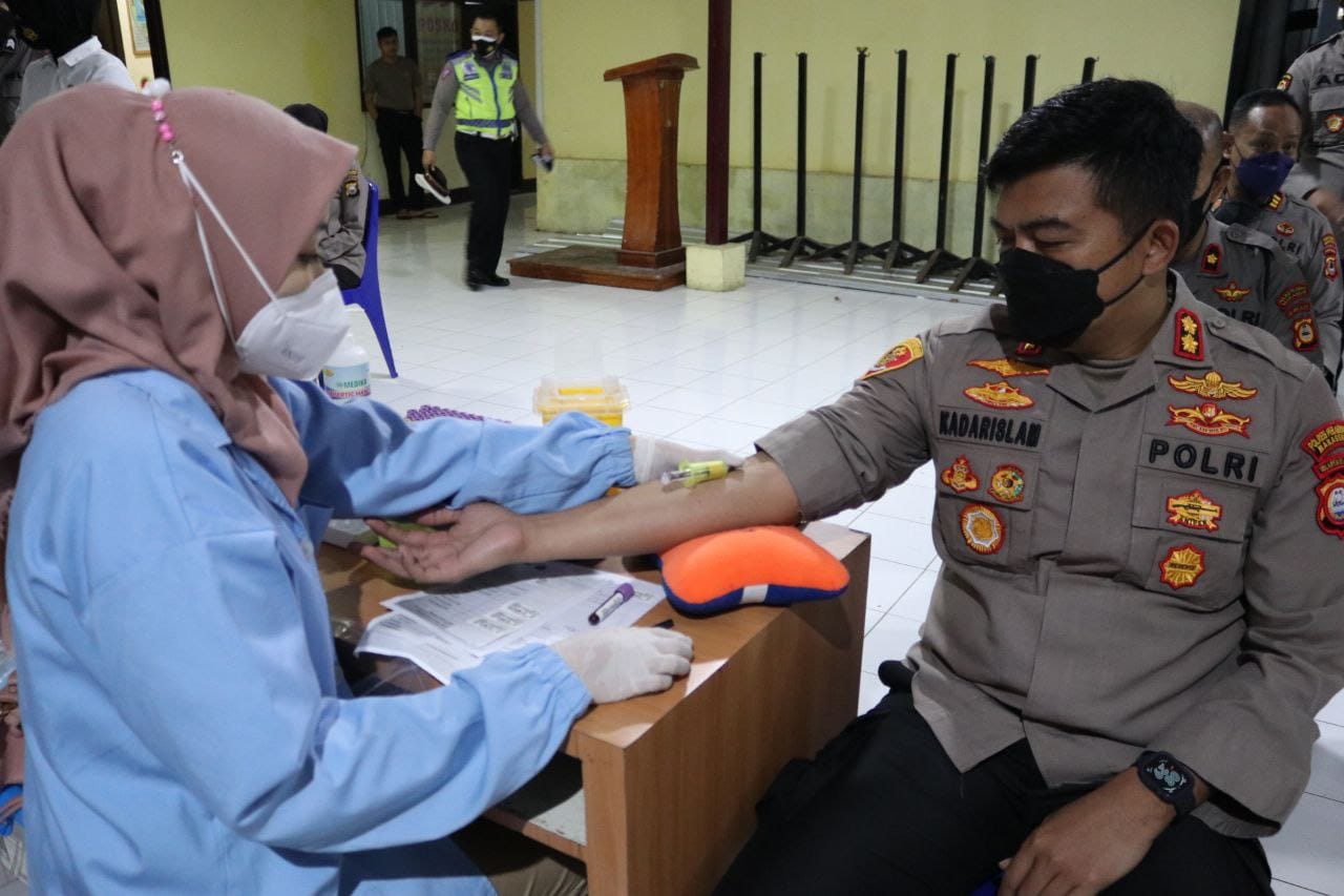 Antisipasi Sejak Dini, Polres Pelabuhan Makassar lakukan Rikkes Berkala