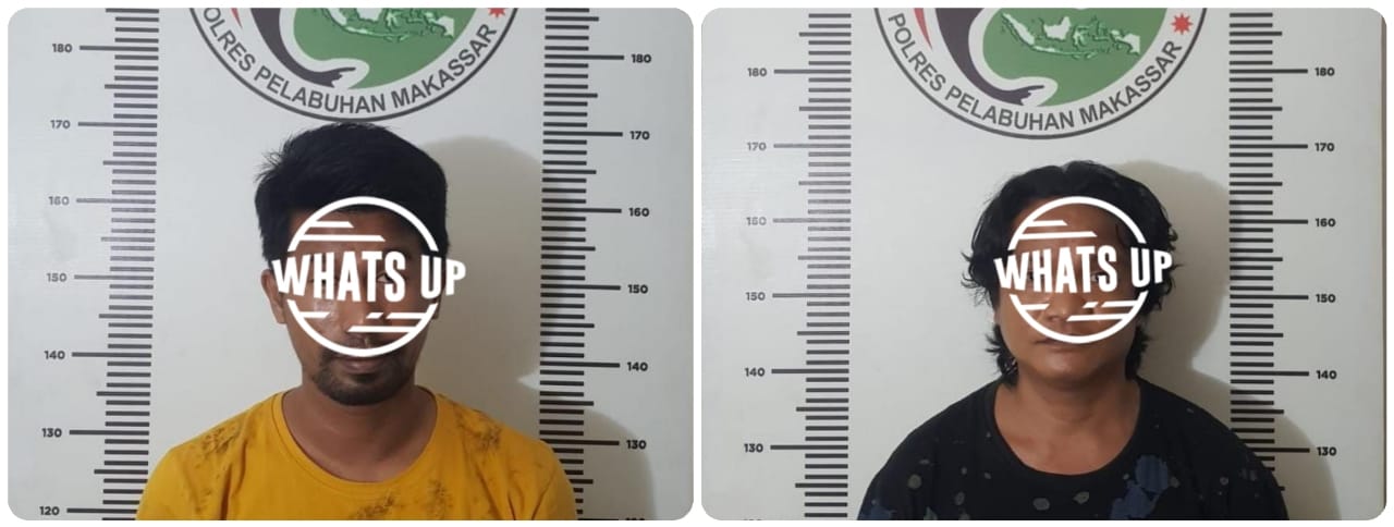 Satnarkoba Polres Pelabuhan Makassar Ciduk Dua Pelaku Narkoba di Satando