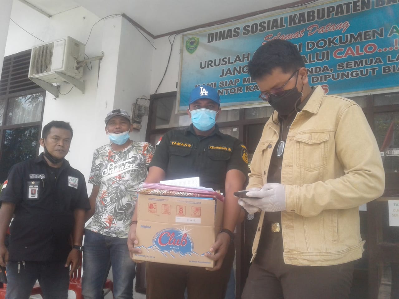 Geledah Kantor Dinsos, Jaksa  Sita Dokumen Kasus BPNT
