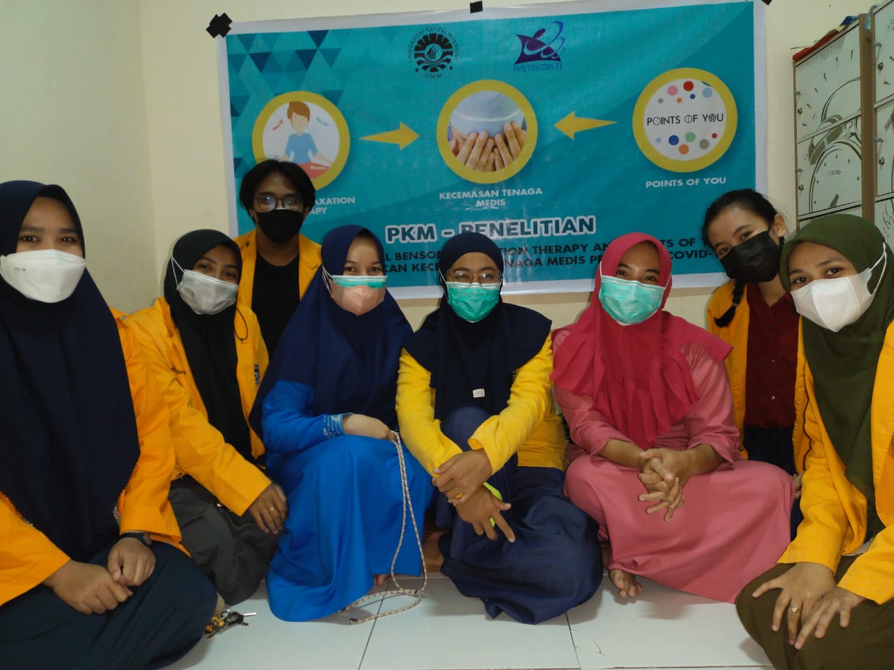 Tim PKM-RSH Psikologi UNM Teliti Terapi Penurun Kecemasan Tenaga Medis Penyintas Covid-19