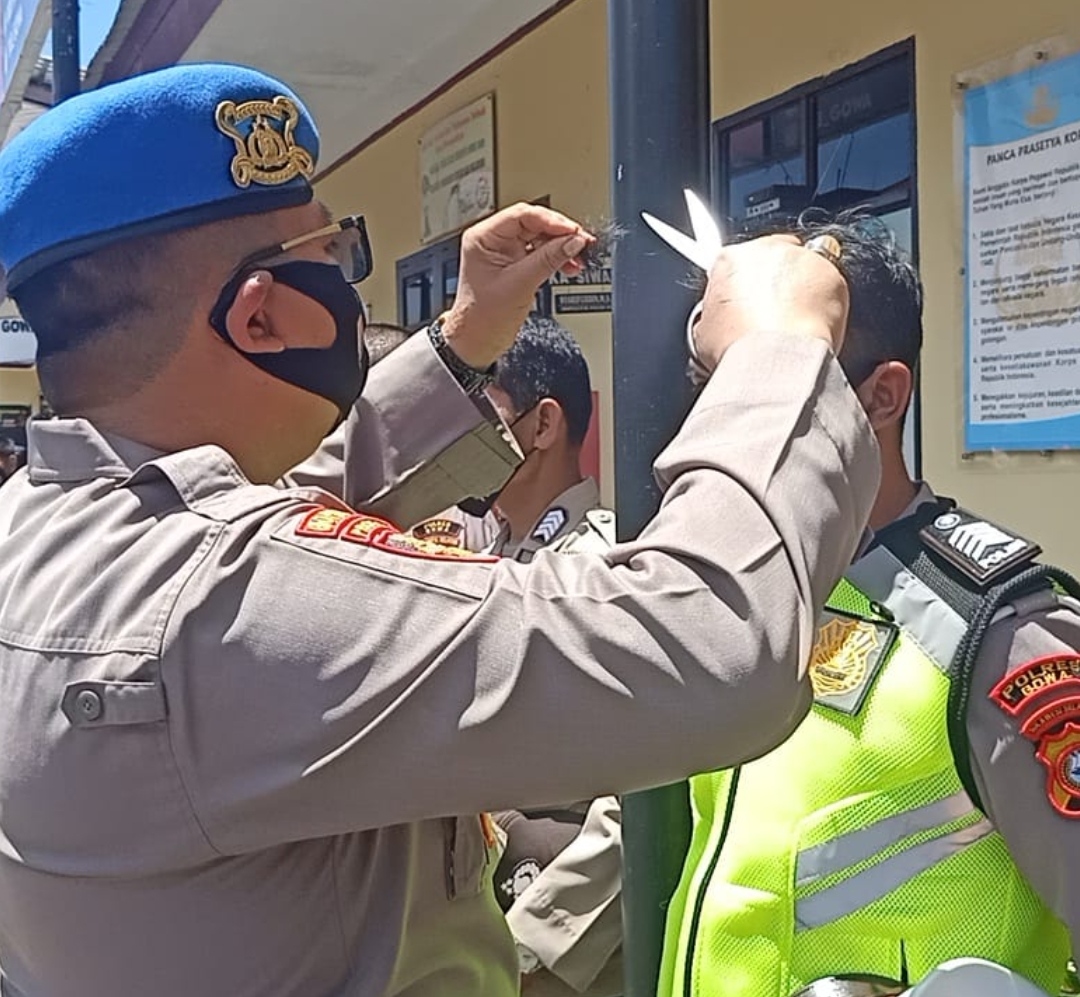 Langgar Aturan, Personel Polres Gowa Terkena Sanksi