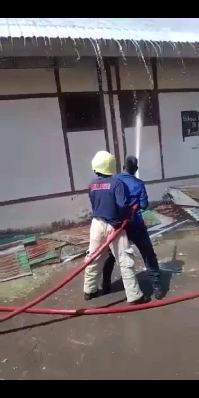 Ruangan ODGJ RSKD  Dadi Terbakar