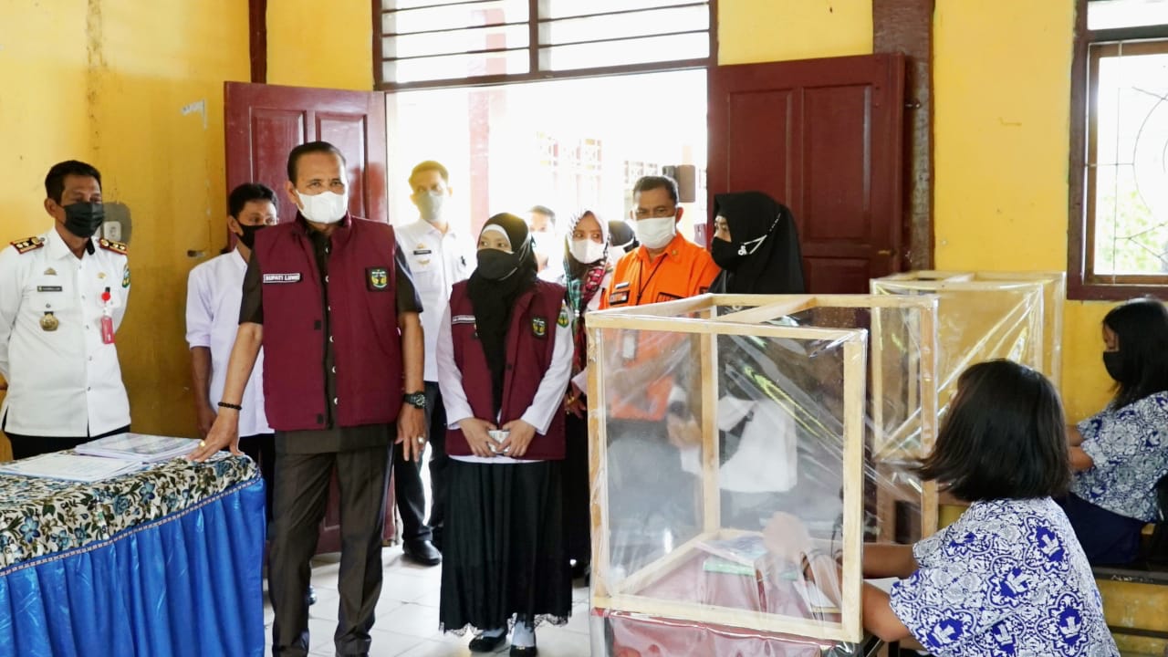 Basmin Pantau Sekolah Jelang PTM