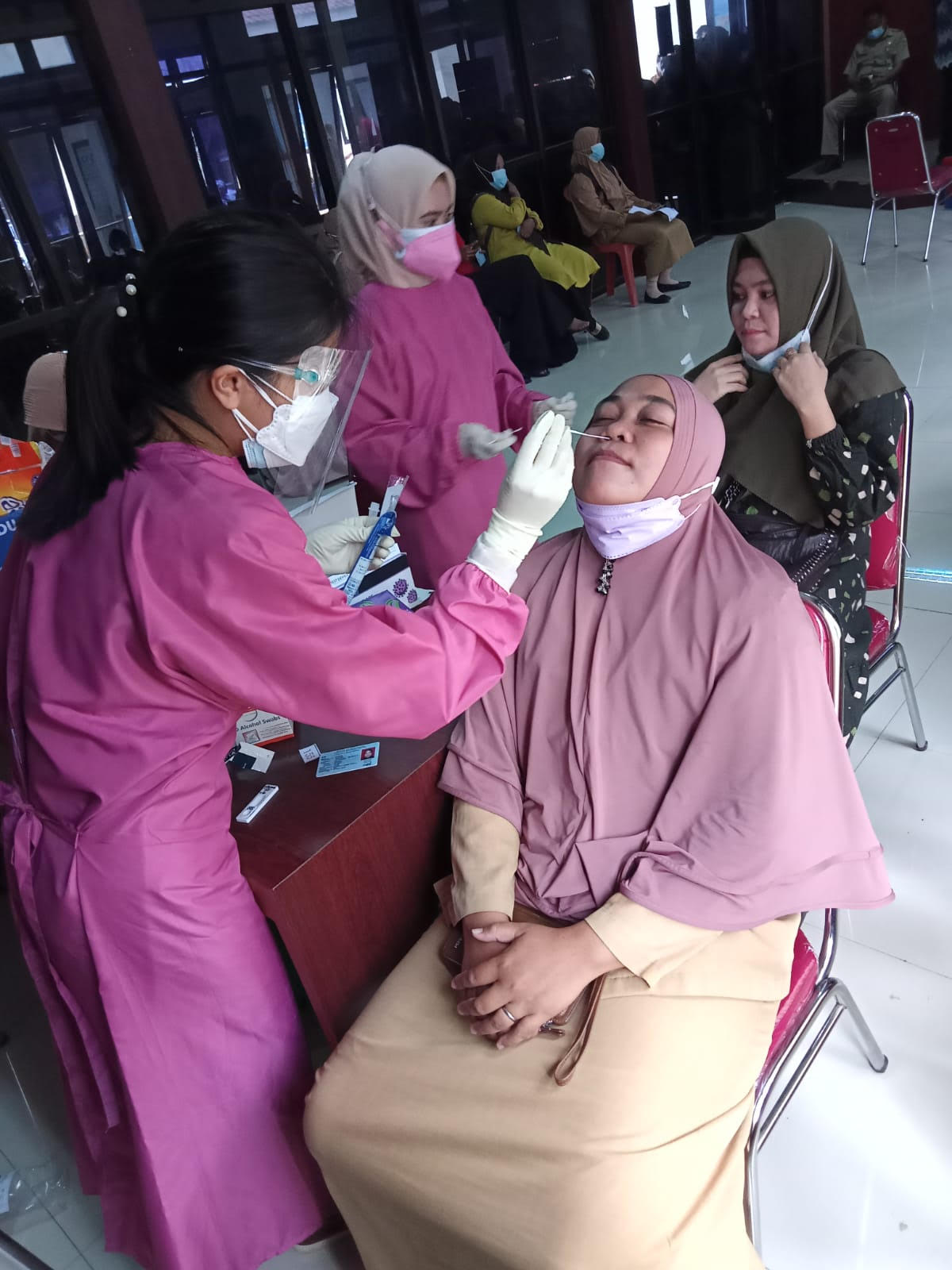 Peserta Seleksi Guru PPPK Rapid Antigen