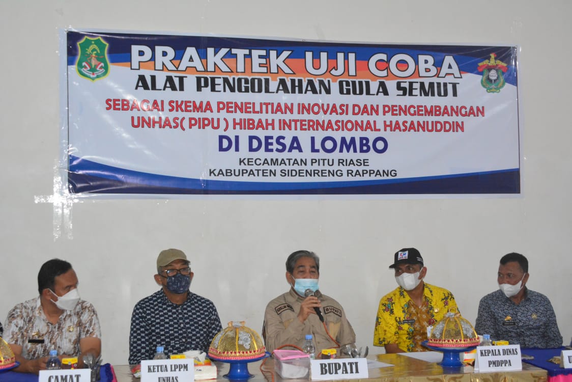 LP2M Unhas Dorong Produksi Gula Semut