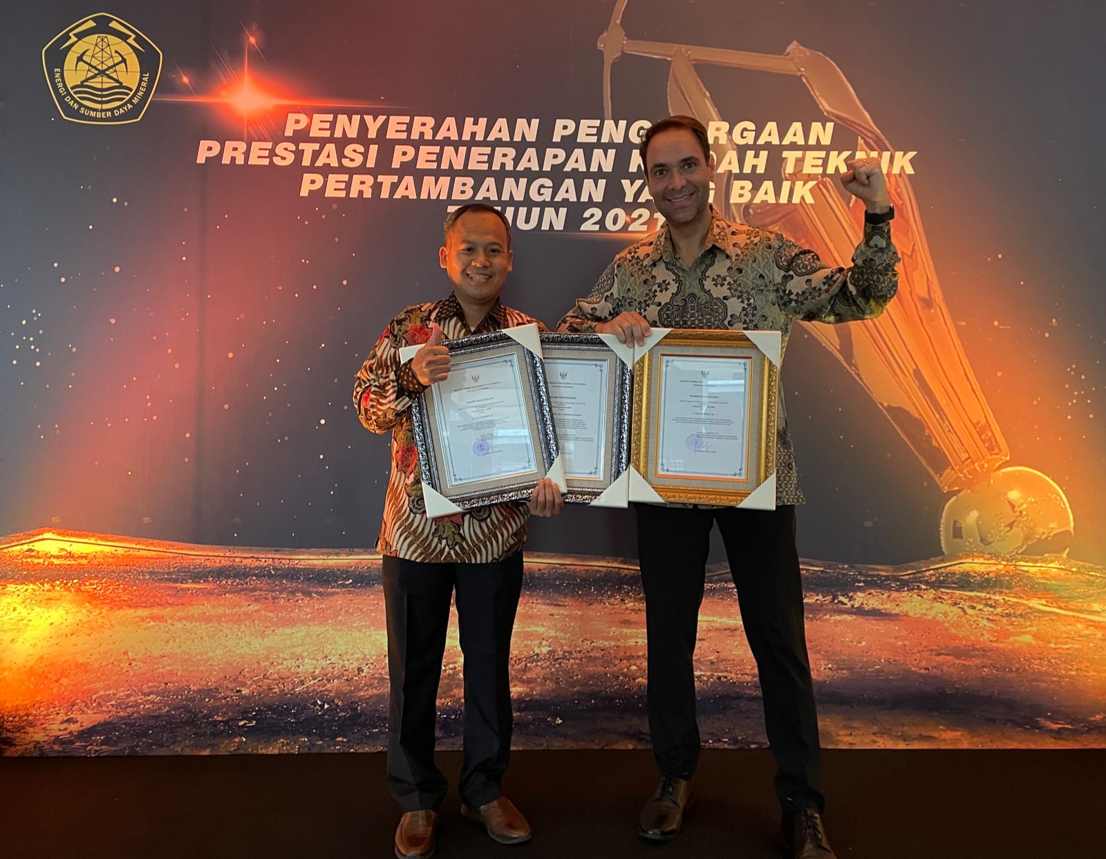 PT Vale Raih Tiga Kategori Penghargaan
