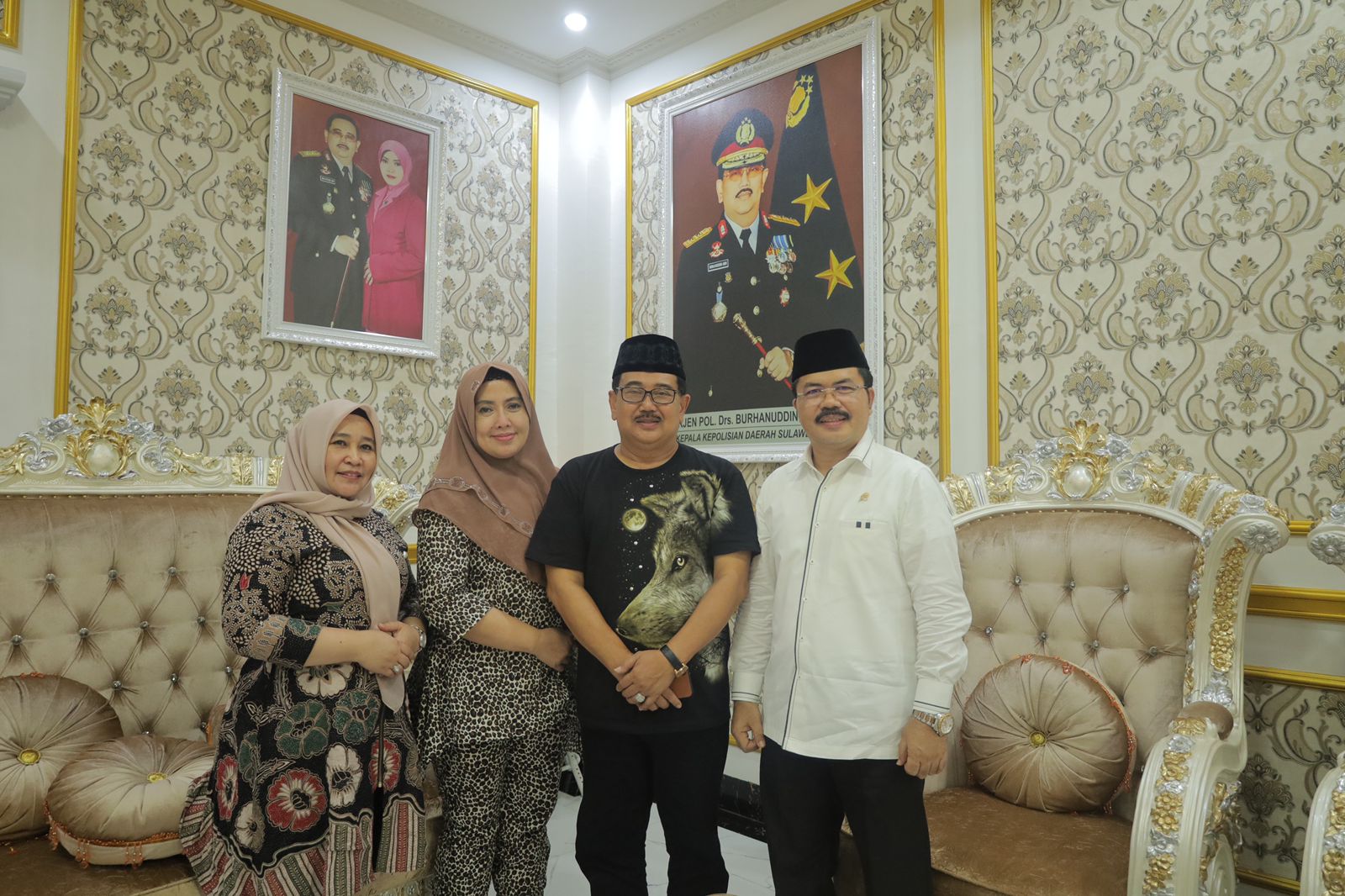 HM Aras Temui ‘Sang Guru’ Burhanuddin Andi