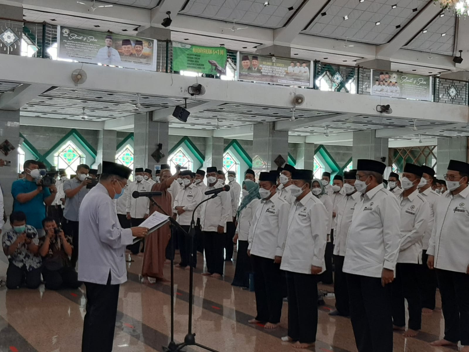 JK Lantik Sejumlah Politisi Perkuat DMI Sulsel