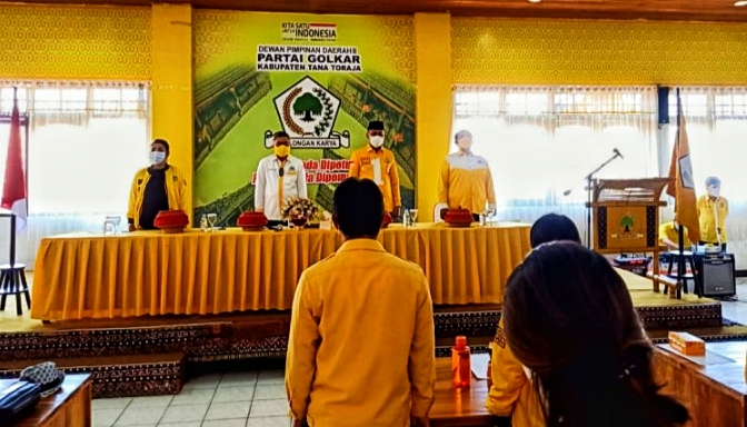 Nilai Kepengurusan Partai Golkar Tana Toraja Ideal