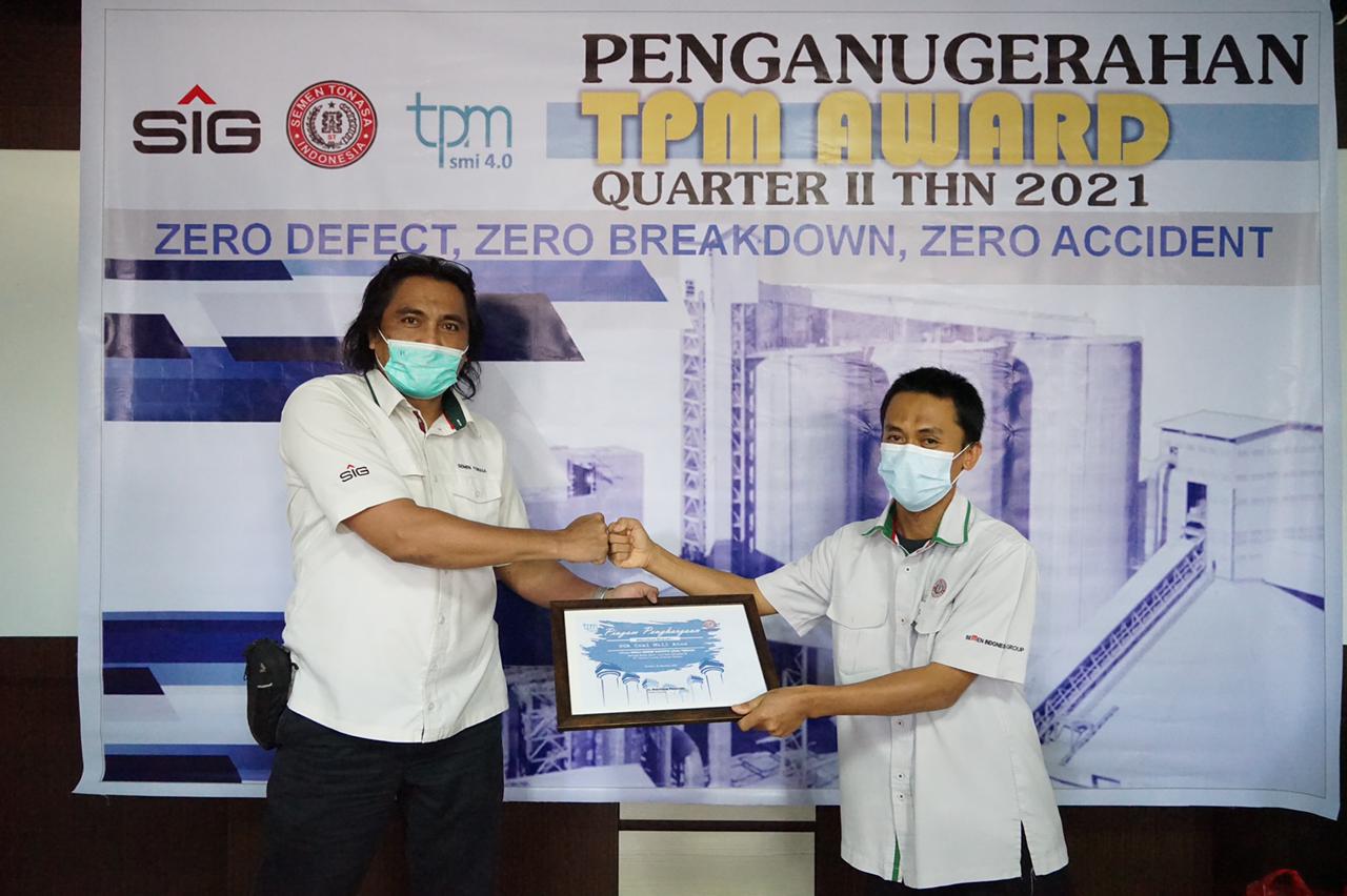 PT Semen Tonasa Laksanakan Gelaran TPM Award Q2 2021