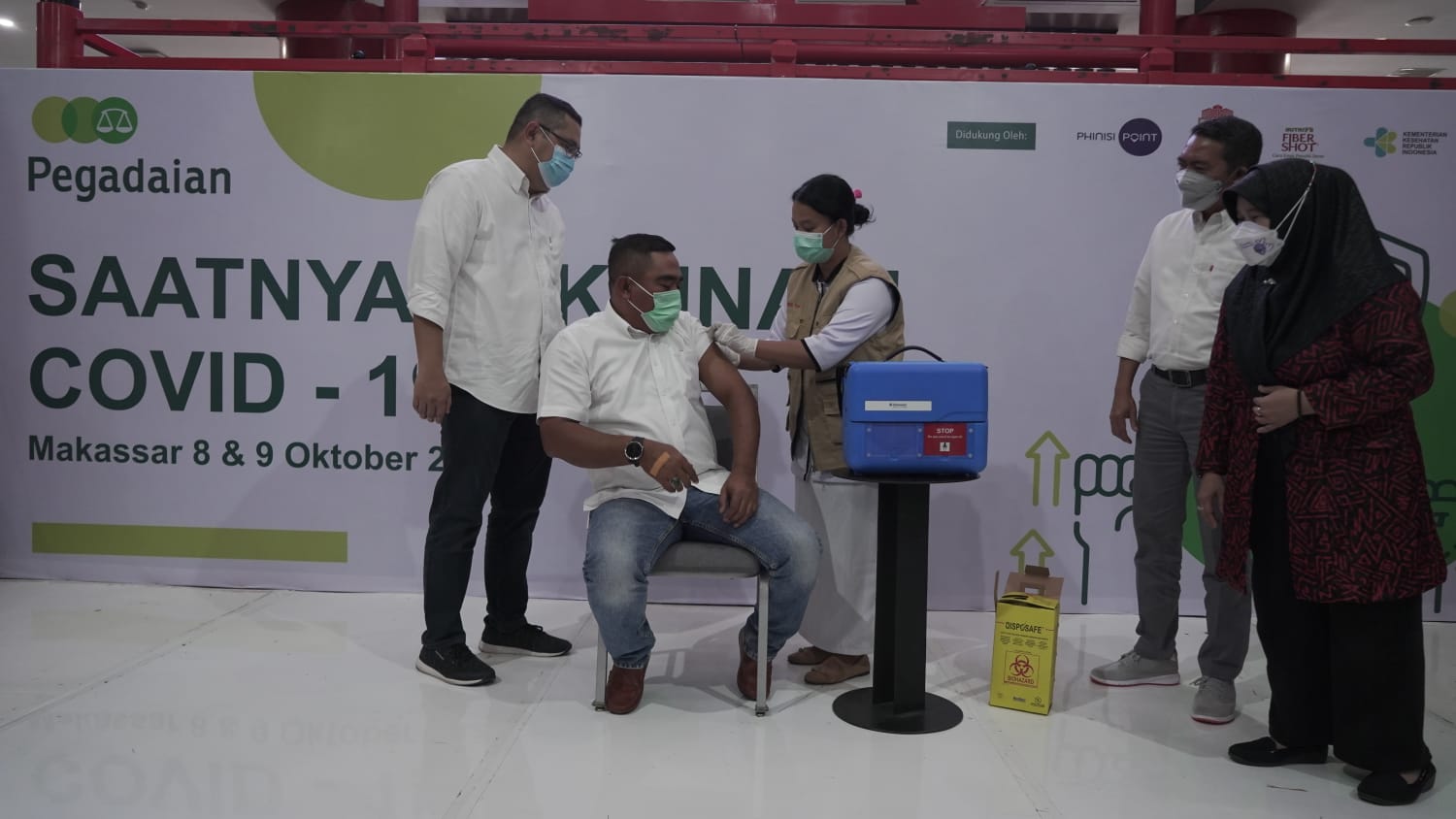 PT Pegadaian Buka Sentra Vaksinasi di Kota Makassar