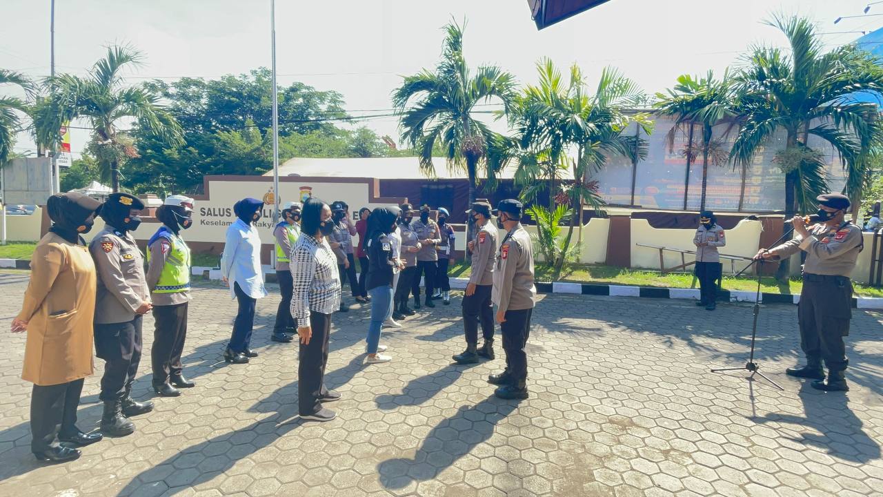 Polwan Polres Pelabuhan Makassar Asa Kemampuan Sebagai Tim Negosiator
