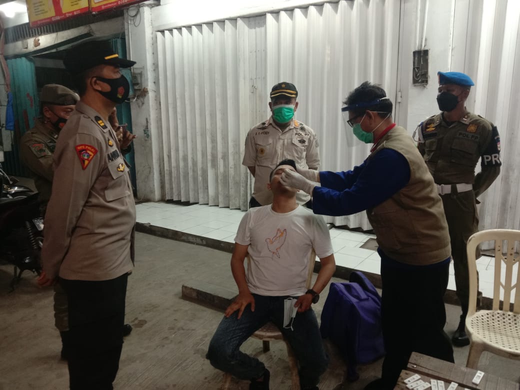 Penerapan Prokes, Polres Pelabuhan Makassar terus lakukan Operasi PPKM level II