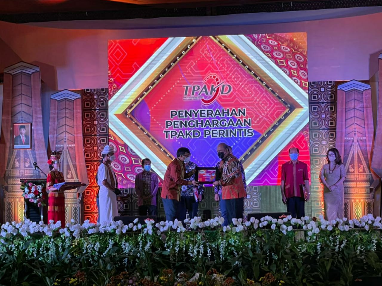 Pemkot  Raih TPKAD Award 2021