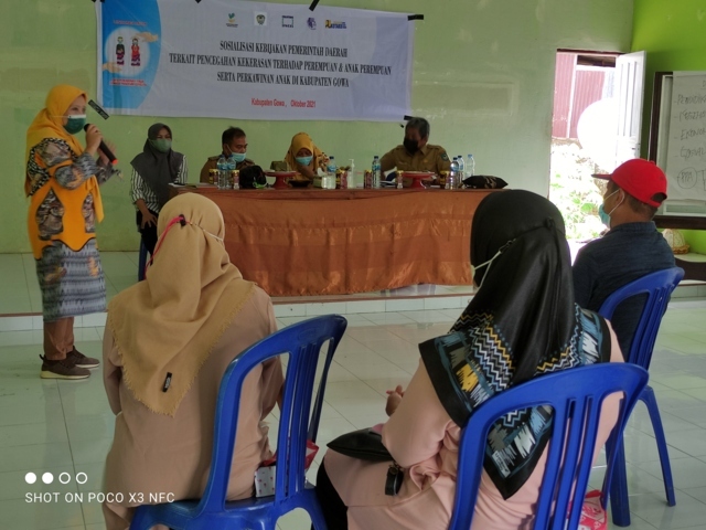 Warga Sokkolia Dilatih Cara Cegah Kekerasan Perempuan
