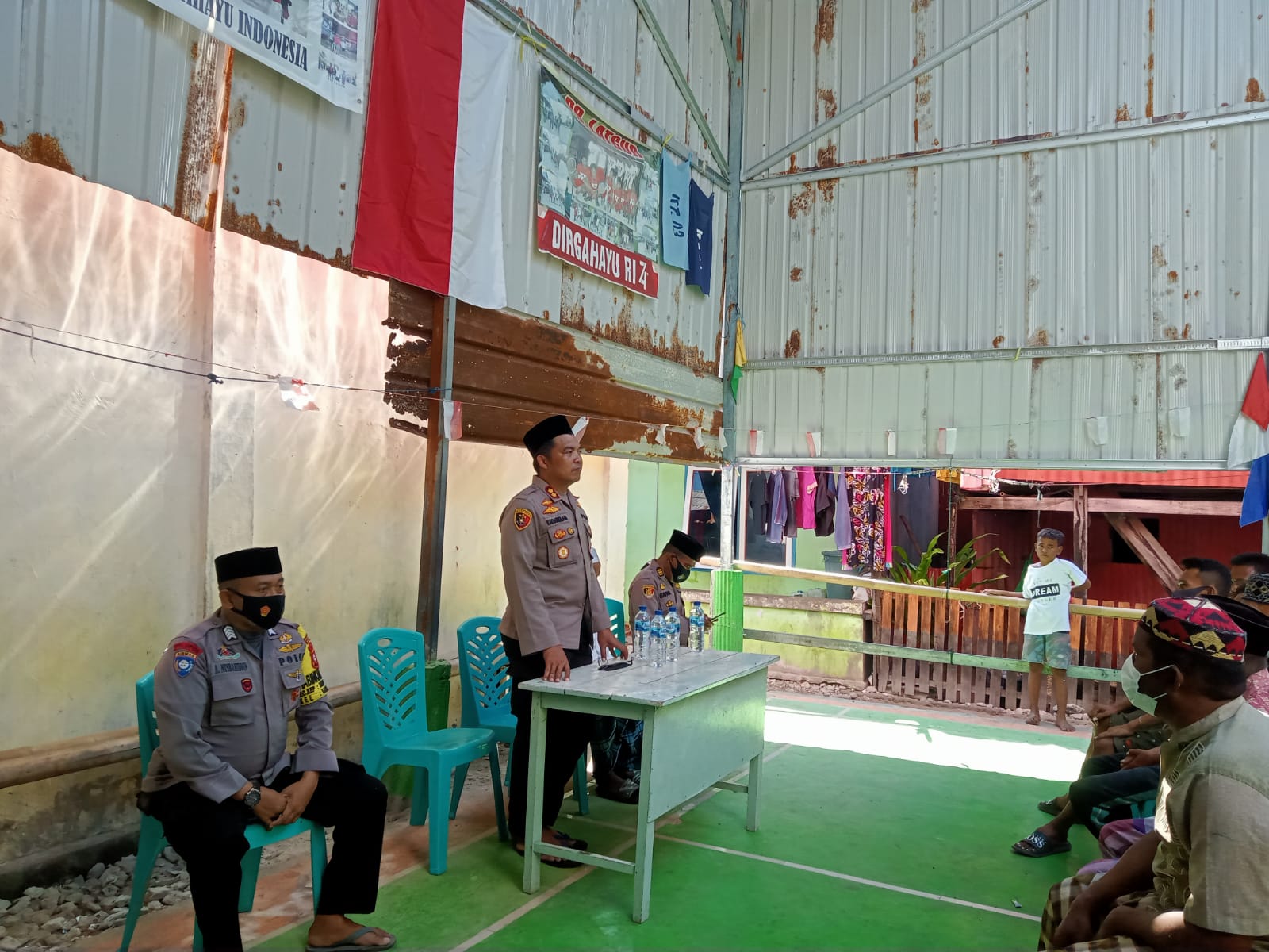 Kapolres AKBP Kadarislam Ajak Warga Pulau Patuhi Prokes dan Jaga Kamtibmas