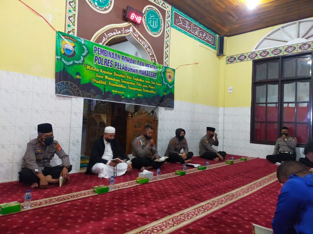 Polres Pelabuhan Makassar Rutin Gelar Binrohtal