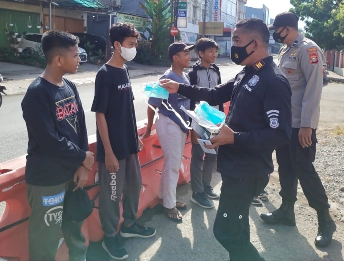 Covid-19 Belum Hilang, Polisi di Gowa Intens Ingatkan Warga