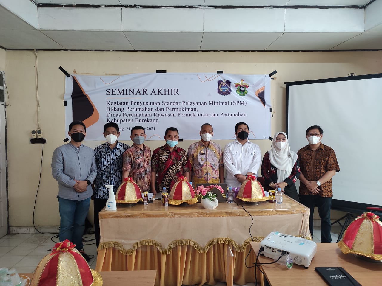 Disperkimtan Enrekang Gandeng LPPM Unhas