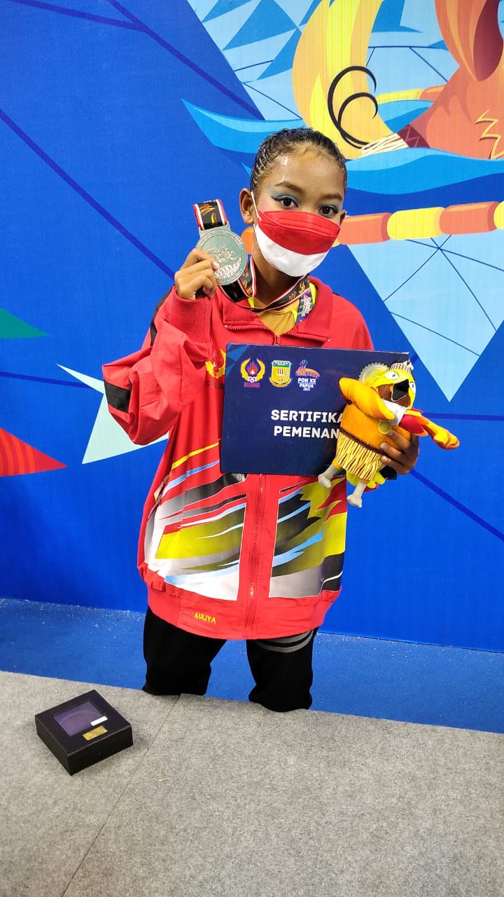 Murid SD Asal Gowa Raih Medali Perak PON XX Papua