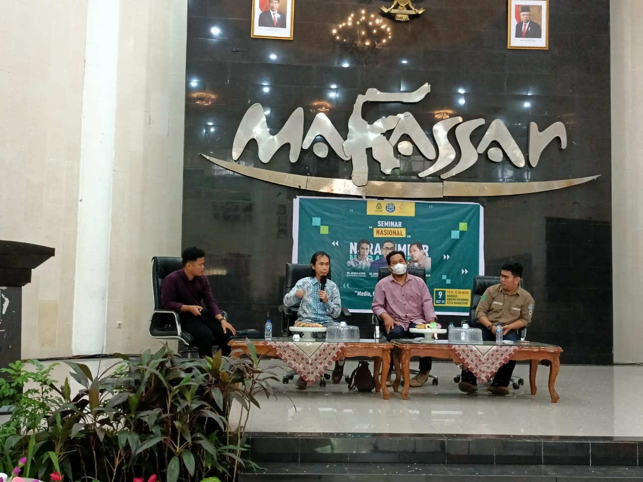 Peringati Milad ke-22, HMJ KPI UINAM Gelar FESTCO2021 dan Inaugurasi